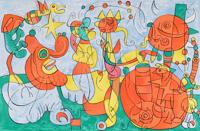 Joan Miro CHEZ LE ROI DE POLOGNE Lithograph - Sold for $3,840 on 05-16-2026 (Lot 39).jpg
